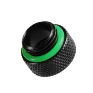 Adapter Bitspower 1/4 inch to Female 1/4 inch - Matt Black : image 1