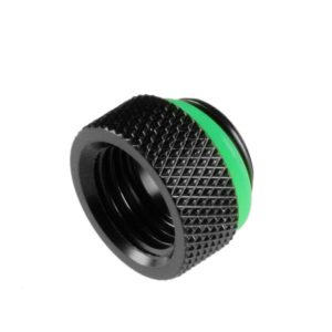 Adapter Bitspower 1/4 inch to Female 1/4 inch - Matt Black : image 2
