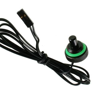 Bitspower 1/4 Inch Temperature Sensor - Black Matt