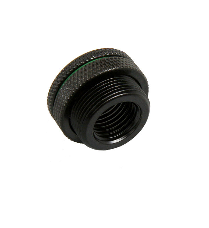 Adapter Bitspower 1/4 inch to Female 1/4 inch - Matt Black