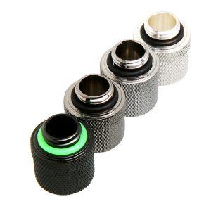 Bitspower Angle 1/4 inch to Female 1/4 inch - Matt Black