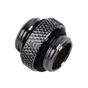 Bitspower Adapter 2x 1/4 inch - Shiny Silver
