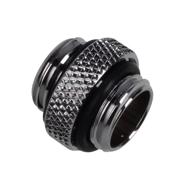 Bitspower Adapter 2x 1/4 inch – Shiny Silver