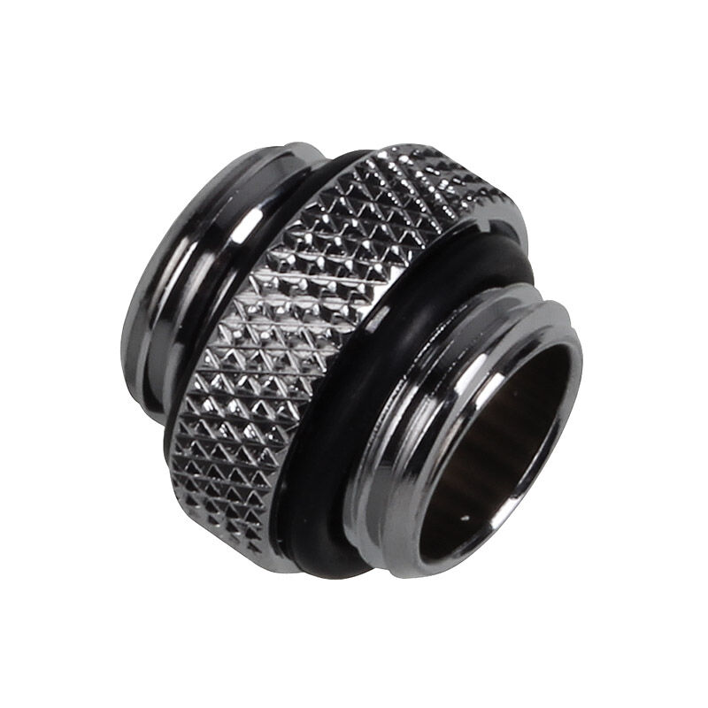 Bitspower Adapter 2x 1/4 inch - Shiny Silver