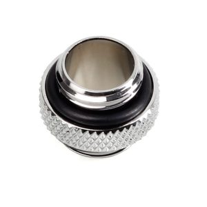 Bitspower Adapter 2x 1/4 inch - Shiny Silver