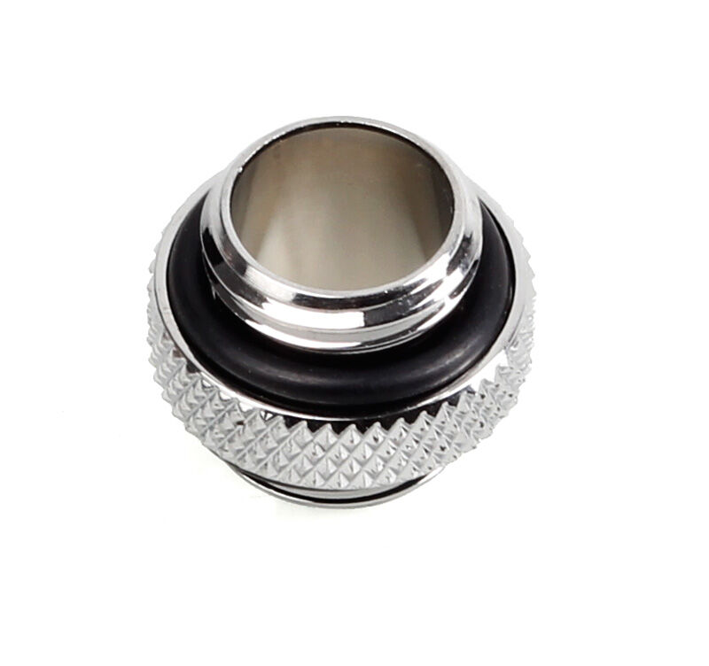 Bitspower Adapter 2x 1/4 inch - Shiny Silver