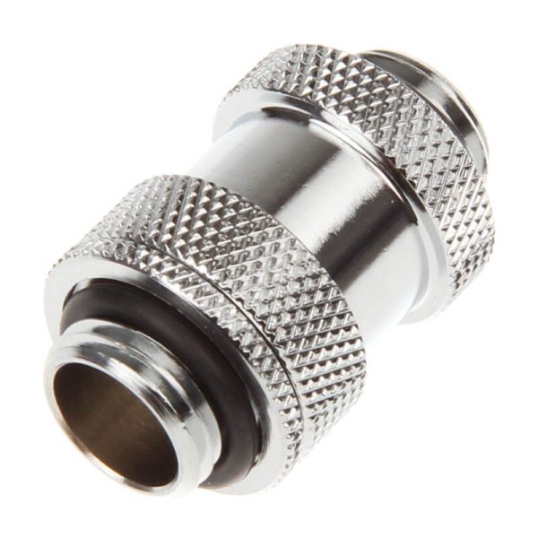 Bitspower 1/4 inch adjustable Aquapipe II (22-31mm) – shiny silver