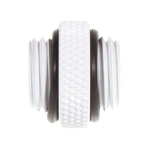 Bitspower adapter 2x 1/4 inch - Deluxe White