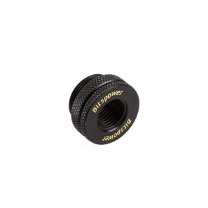 Bitspower water-pour hole 1/4 inch - carbon black