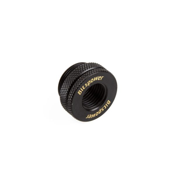 Bitspower water-pour hole 1/4 inch – carbon black