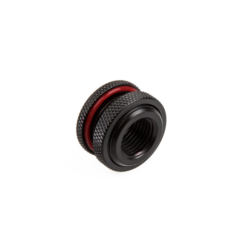 Bitspower water-pour hole 1/4 inch - carbon black