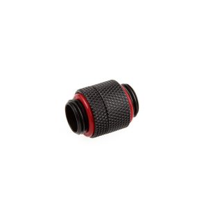 Bitspower Adapter 2x 1/4 inch - rotary, carbon black
