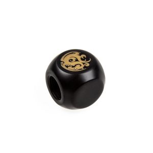 Bitspower T-Adapter 3x IG 1/4 inch - carbon black