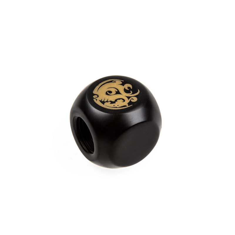 Bitspower T-Adapter 3x IG 1/4 inch - carbon black