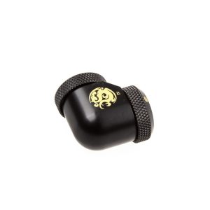 Bitspower Multi-Link Adapter 90 degree 12mm OD - carbon black