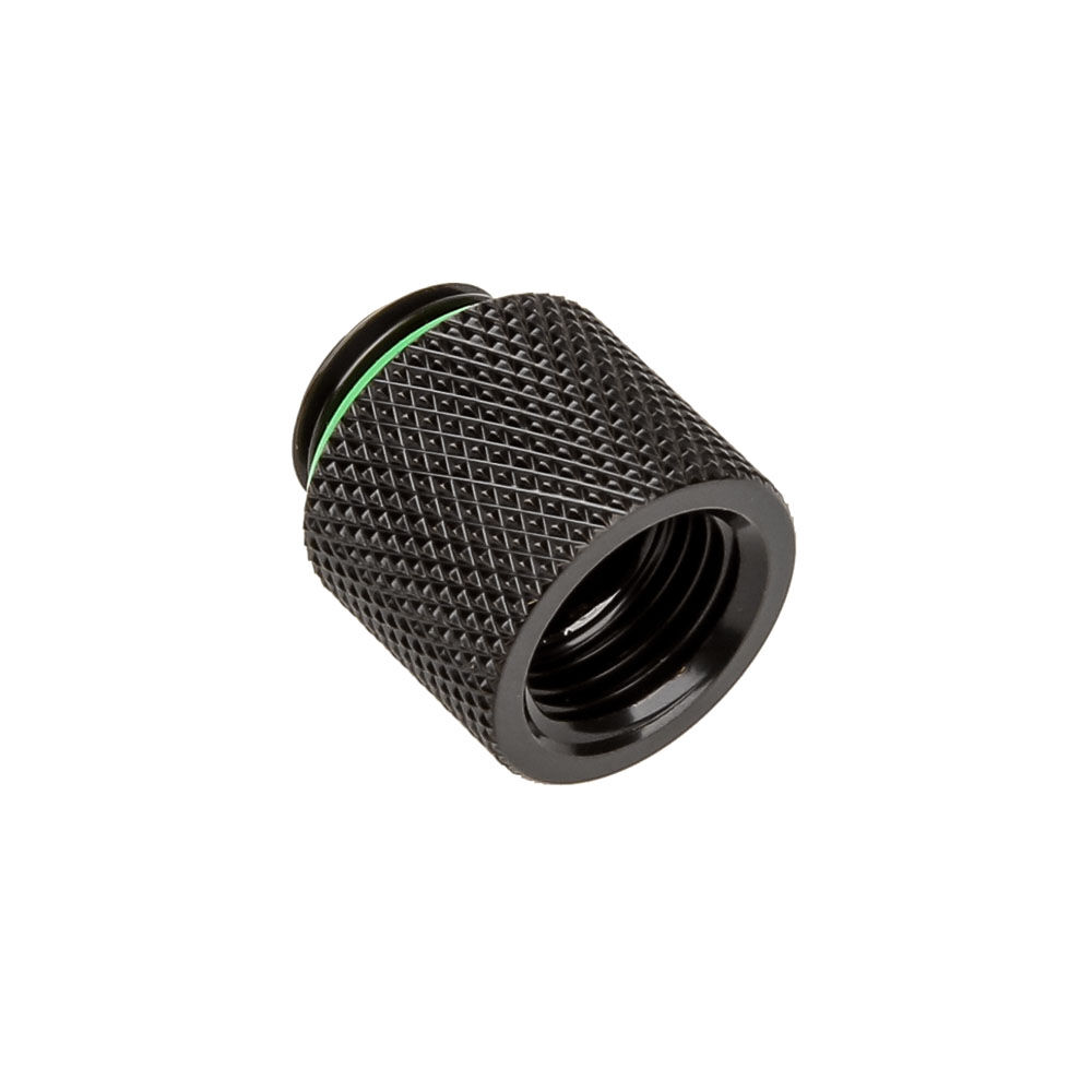Bitspower extension G1 / 4 to G1 / 4 inch, 15mm - matte black : image 1