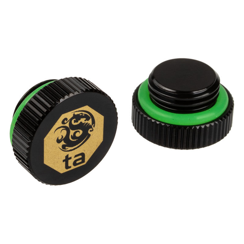 BitsPower Touchaqua sealing plug G1 / 4 inch AG - 2-pack, black
