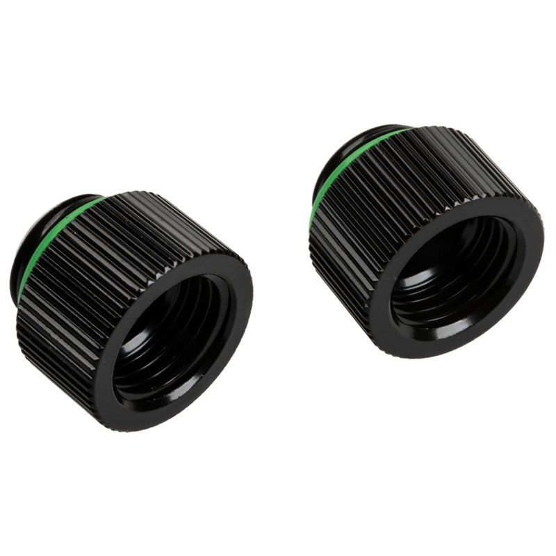 BitsPower Touchaqua adapter straight G1 / 4 inch male to G1 / 4 inch female - 2-pack, 10mm, black : image 1