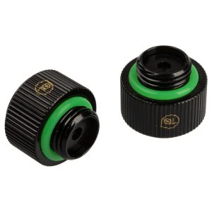 BitsPower Touchaqua manual air outlet G1 / 4 inch male - 2-pack, black