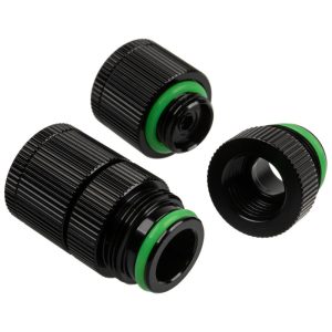 BitsPower Touchaqua water outlet G1 / 4 inch male - 2-pack, black