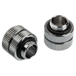 BitsPower Touchaqua Link Adapter Female G1/4 Zoll AG to Link Tube adjustable 16-22mm - 2-Pack, s