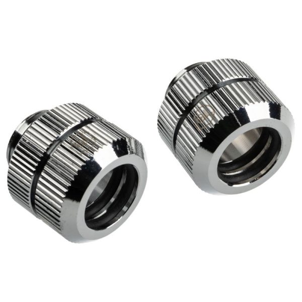 BitsPower Touchaqua Link Adapter Female G1/4 Zoll AG to Link Tube adjustable 16-22mm – 2-Pack, s