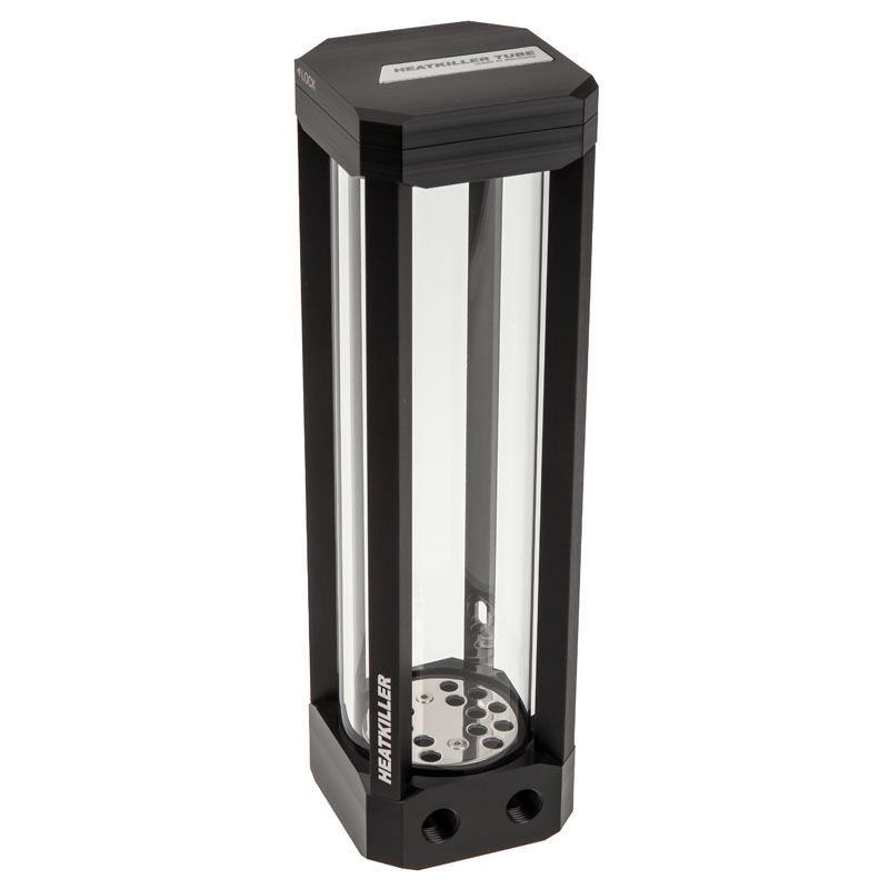 Watercool Heatkiller Tube 200 Reservoir - black : image 1