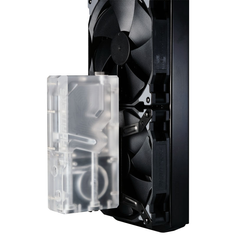 Phanteks R160C Reservoir - Transparent Acrylic Backplate, DRGB LED : image 3