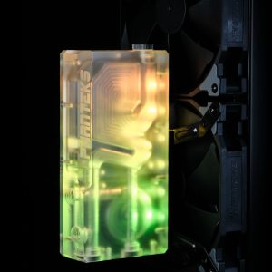 Phanteks R160C Reservoir - Transparent Acrylic Backplate, DRGB LED : image 6