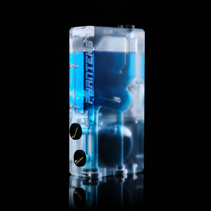 Phanteks R160C Reservoir - Transparent Acrylic Backplate, DRGB LED : image 4
