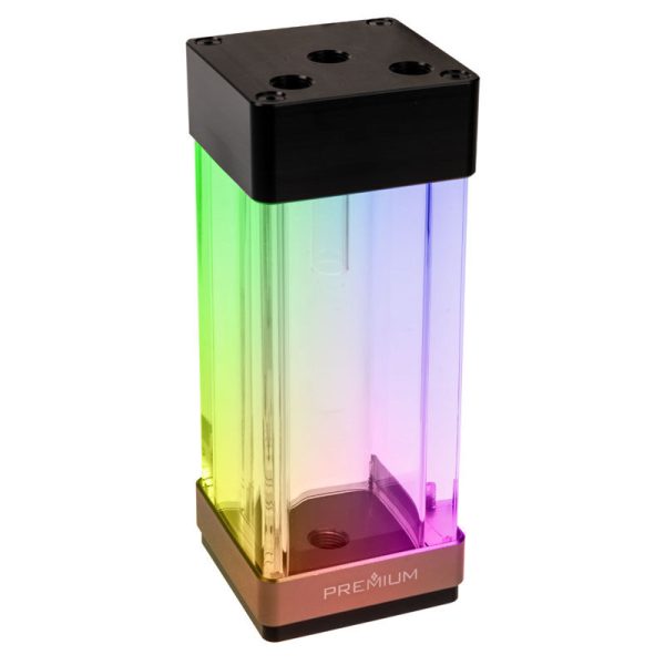 BitsPower Premium Cubiod expansion tank 150 mm – acrylic