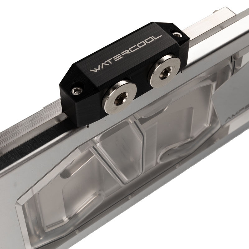 Water cool Heatkiller V for RTX 3080/3090 EVGA XC3, ARGB - Nickel + Acetal