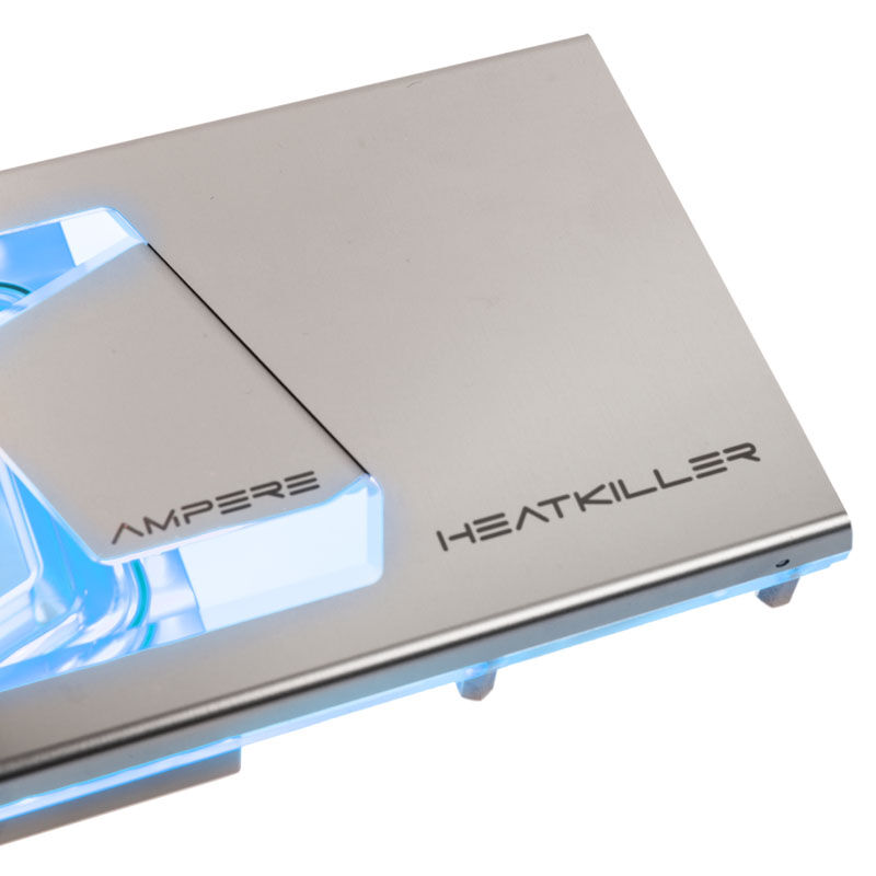 Water cool Heatkiller V for RTX 3080/3090 EVGA XC3, ARGB - Nickel + Acetal
