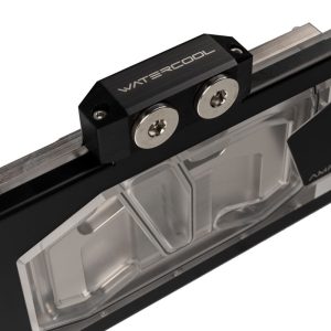 Water cool Heatkiller V for RTX 3080/3090 EVGA XC3, ARGB - Nickel + Acetal, black