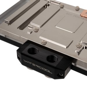 Water cool Heatkiller V for RTX 3080/3090 EVGA XC3, ARGB - Nickel + Acetal, black