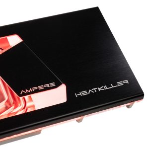 Water cool Heatkiller V for RTX 3080/3090 EVGA XC3, ARGB - Nickel + Acetal, black