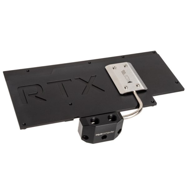 Aqua Computer kryographics NEXT RTX 3080/3090 Strix GPU Backplate – active XCS