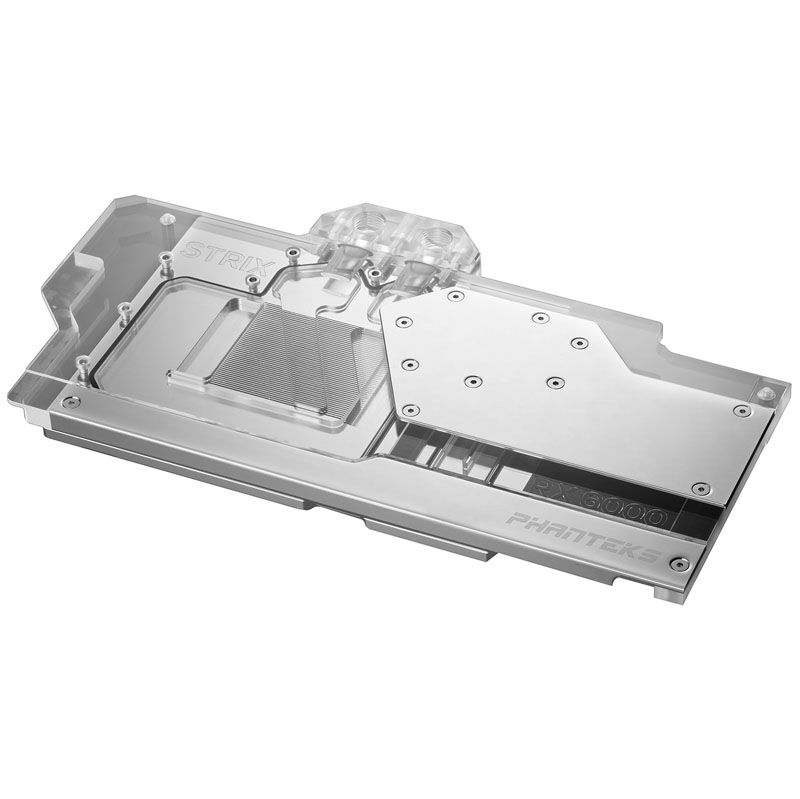 PHANTEKS Glacier G6000 STRIX GPU Water Block, ASUS RX 6800/6900 Strix / TUF, D-RGB - silver