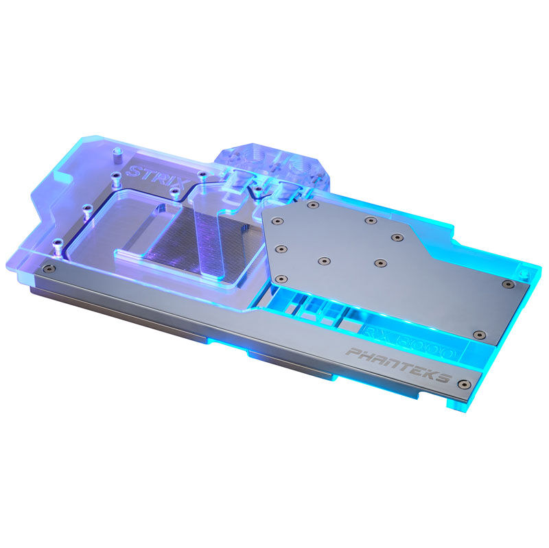 PHANTEKS Glacier G6000 STRIX GPU Water Block, ASUS RX 6800/6900 Strix / TUF, D-RGB - silver