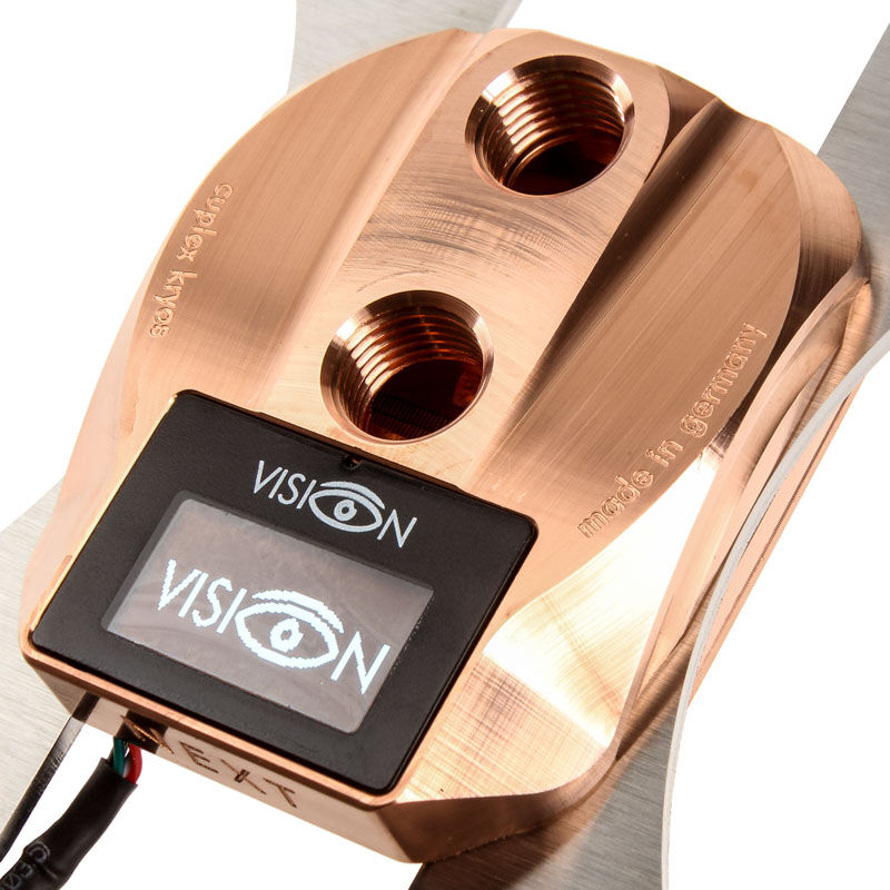 Aqua Computer cuplex kryos NEXT with VISION AM4 - copper / copper