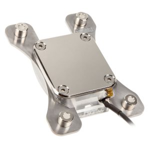Aquacomputer cuplex kryos NEXT with VISION AM4/AM5 - acrylic / nickel