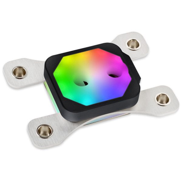 Aqua Computer cuplex kryos NEXT RGBpx AM4 – Acetal + 925 silver, black