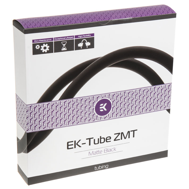 EK Water Blocks EK-Tube ZMT Matte Black 16,1/11,1mm (3m RETAIL) : image 3