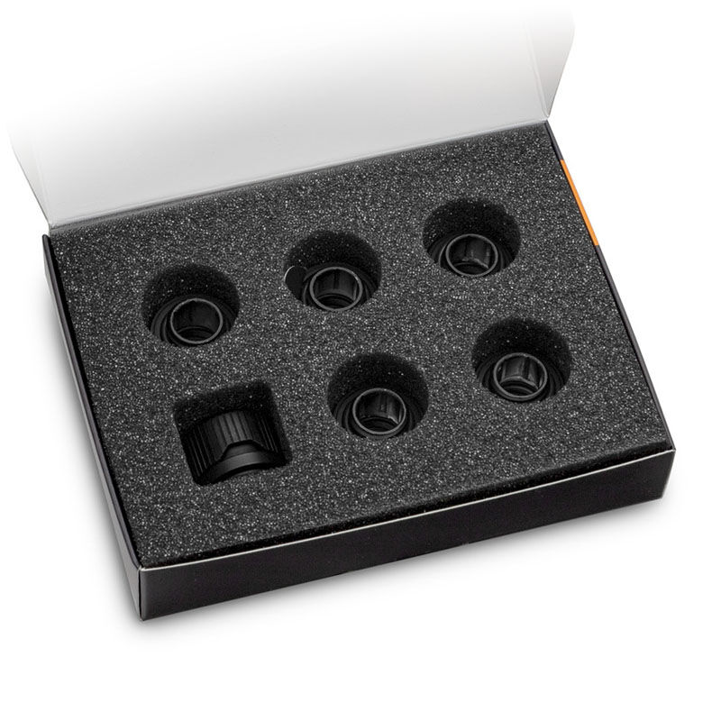 EK-Quantum Torque 6-Pack HTC 12 - Black