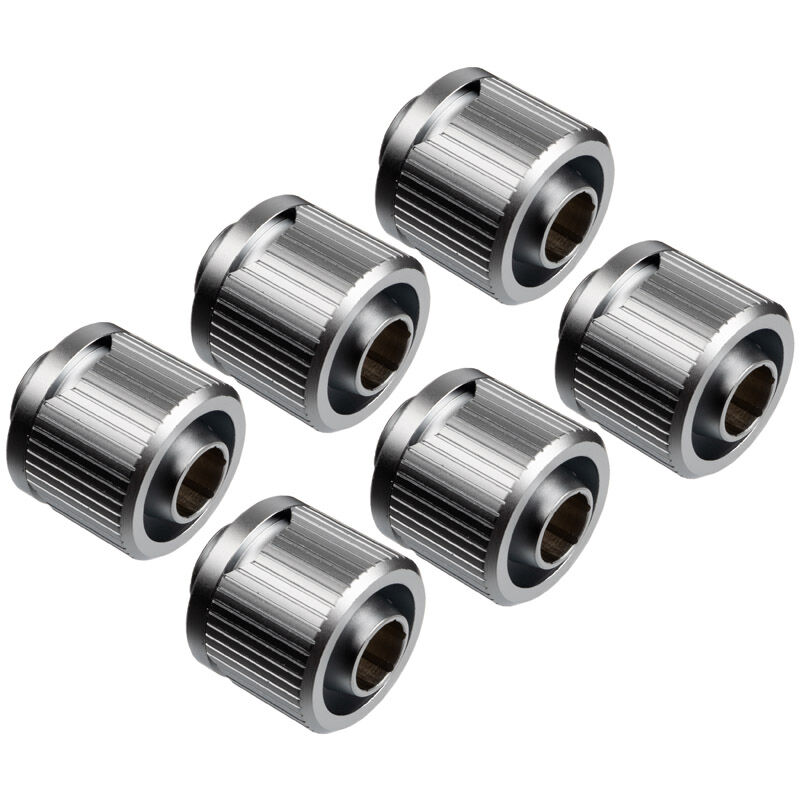 EK-Quantum Torque 6-Pack STC 10/16 - Satin Titanium