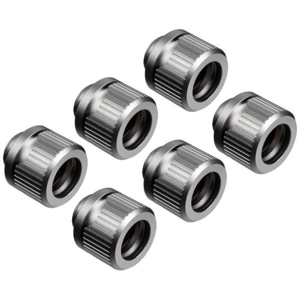 EK-Quantum Torque 6-Pack HDC 12 – Satin Titanium