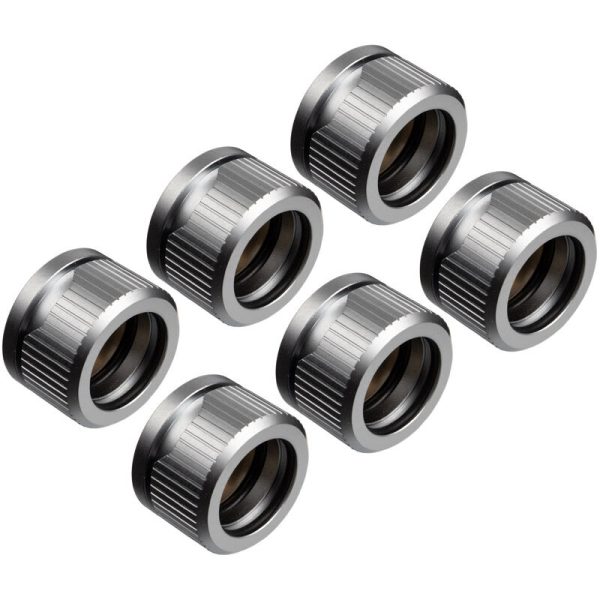 EK-Quantum Torque 6-Pack HDC 16 – Satin Titanium