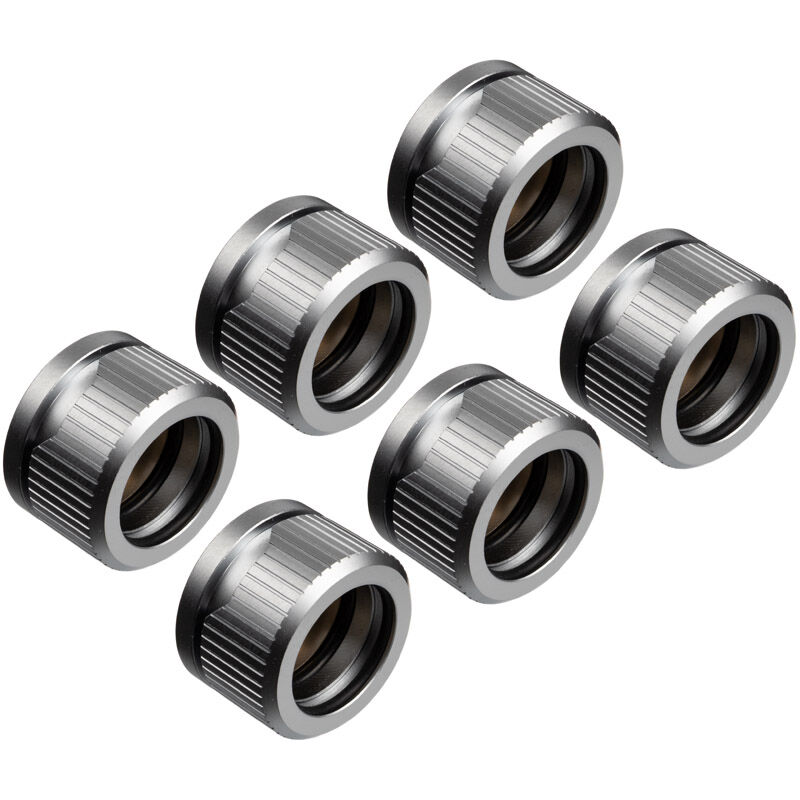 EK-Quantum Torque 6-Pack HDC 16 - Satin Titanium : image 1