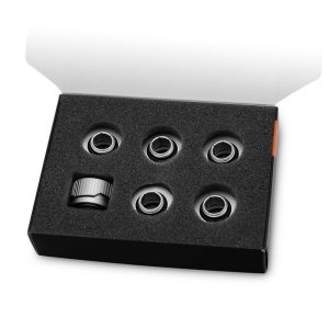 EK-Quantum Torque 6-Pack HDC 16 - Satin Titanium : image 2
