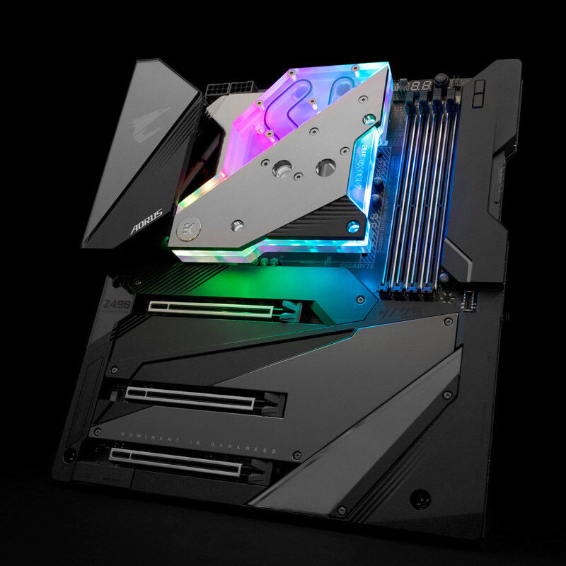 EK-Quantum Momentum Aorus Z490 Xtreme D-RGB - Plexi